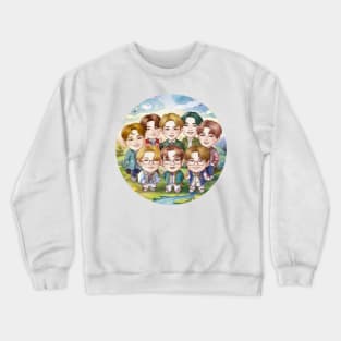 BTS All Members Crewneck Sweatshirt